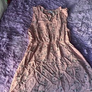 Pink Floral Dress